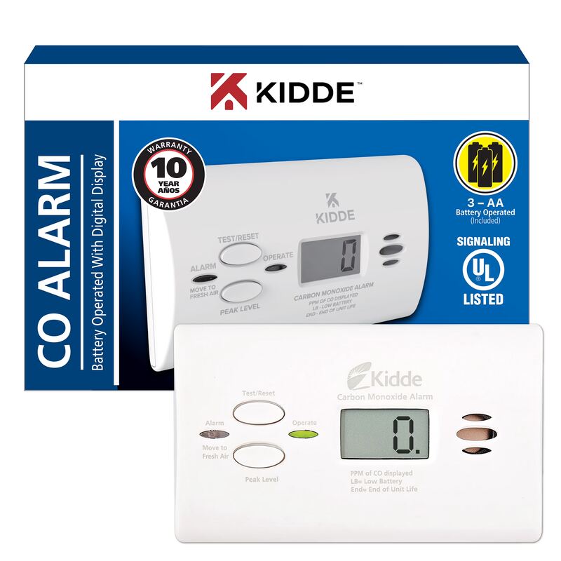 Kidde Battery-Operated Carbon Monoxide Alarm