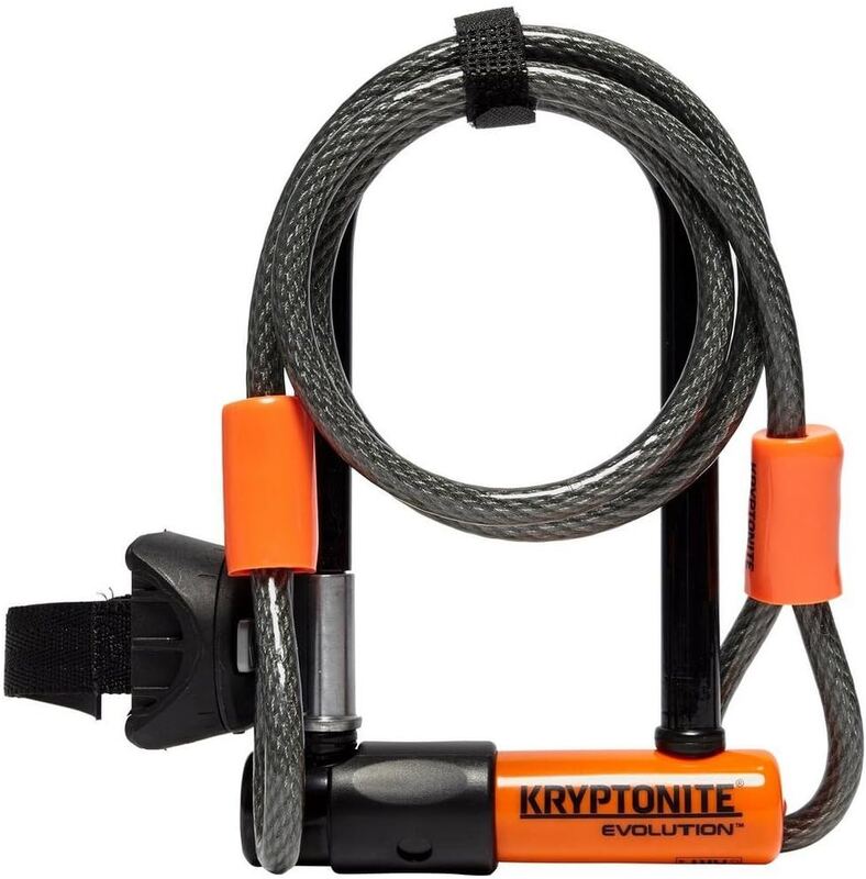 Kryptonite Evolution Mini-7 With 4' Flex Cable