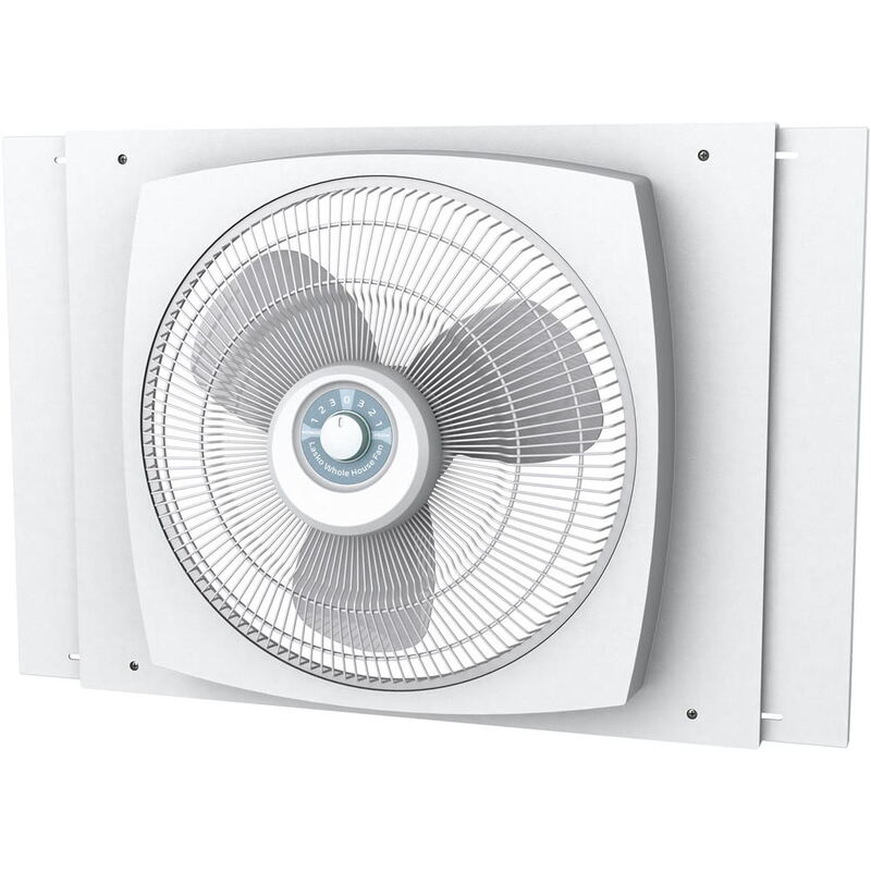 Lasko 2155A 16" Electrically Reversible Window Fan with Storm Guard