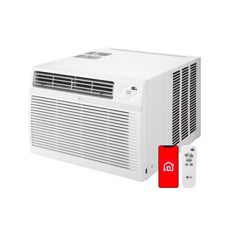 LG LW8017ERSM 8,000 BTU Smart Wi-Fi Window AC