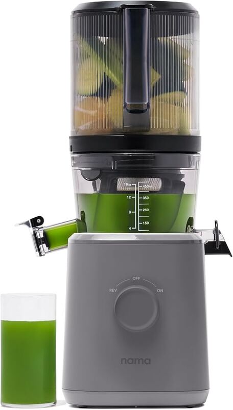 Nama J2 Cold Press Juicer – Self Feeding for Hands-Free Operation with Wide Mout