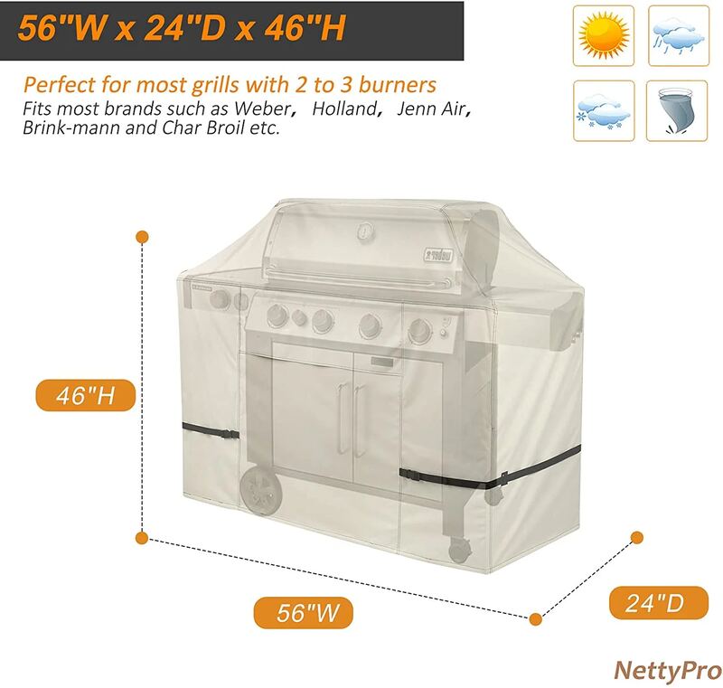 NettyPro Waterproof Grill Cover