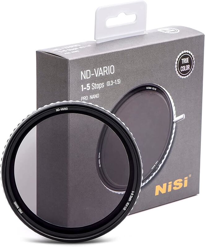 NiSi True Color ND-Vario 1-5 Stop Pro Nano