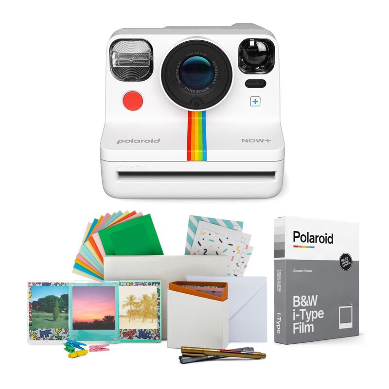 Polaroid Now+ Instant Camera (White)