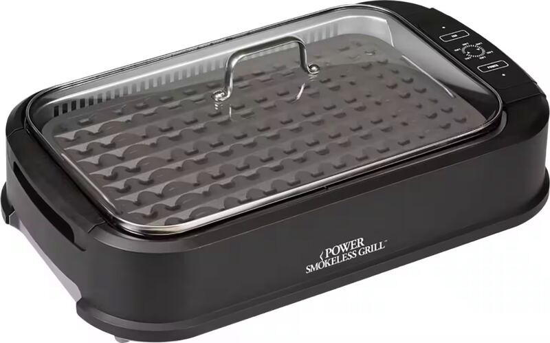 PowerXL Smokeless Grill with Turbo Smoke Extractor