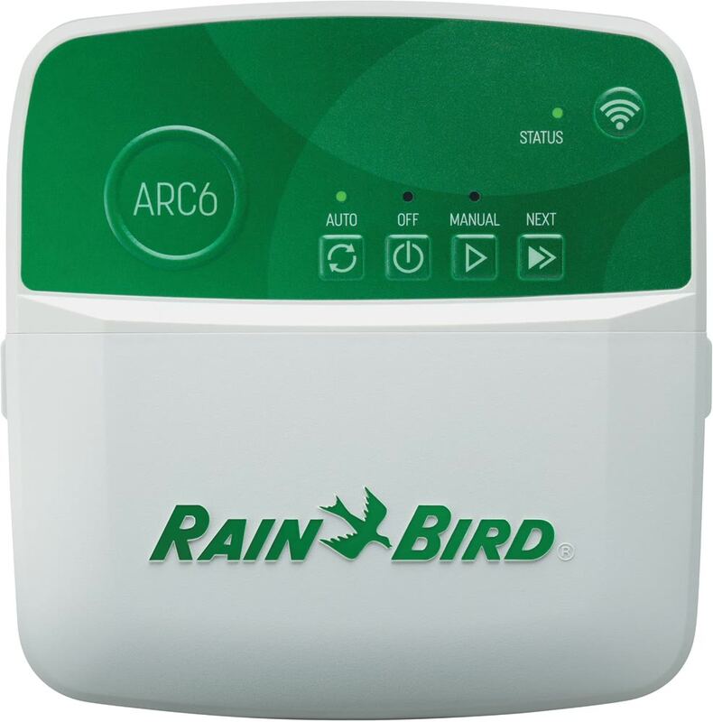 Rain Bird ARC6 App-Based Indoor Smart WiFi Irrigation Sprinkler Timer/Controller