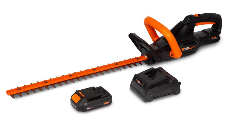 Saker 20V 2-in-1 Cordless Hedge Trimmer