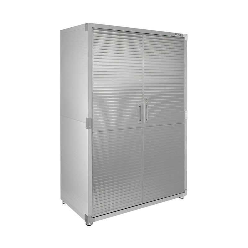 Seville Classics UltraHD Lockable Storage Cabinet (48 in W x 24 in D x 72 in H)