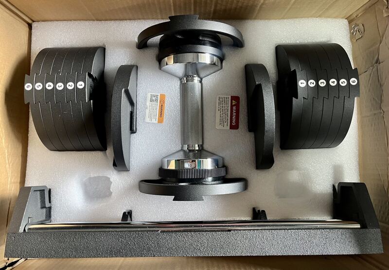 Snode Adjustable Dumbbells 55lb