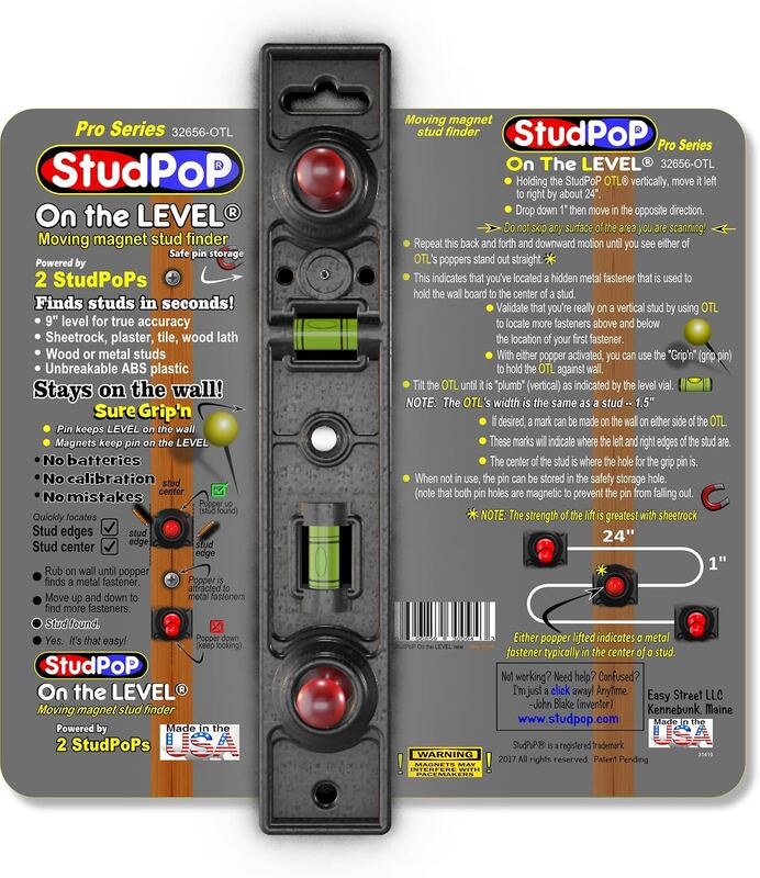 Studpop Magnetic Stud Finder