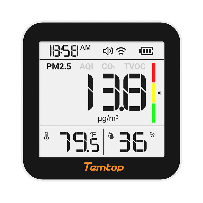 Temtop M10+ Real-Time Air Quality Monitor