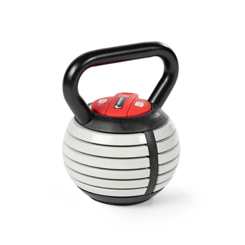 Titan 10-40 LB Adjustable Kettlebell
