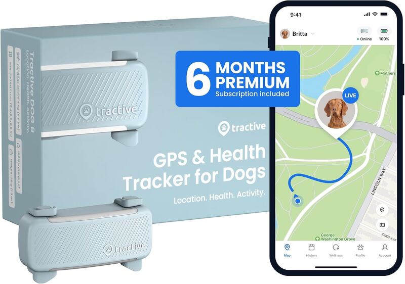 Tractive Dog 6 Smart Dog Tracker