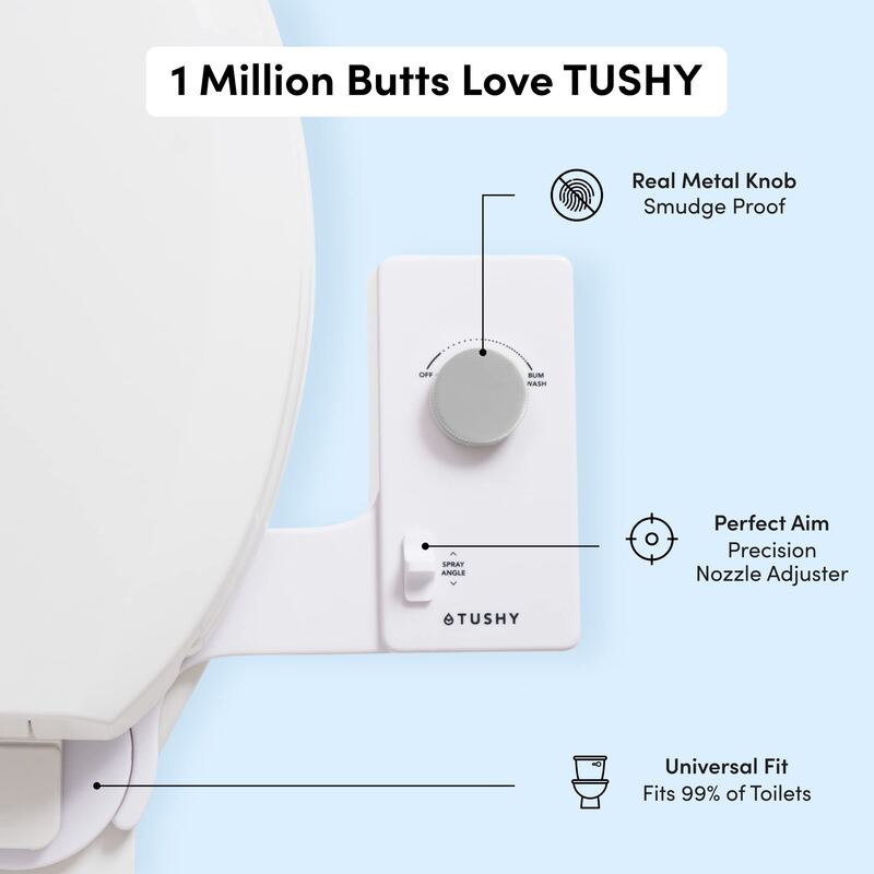 Tushy Classic 3.0 Bidet Toilet Seat Attachment