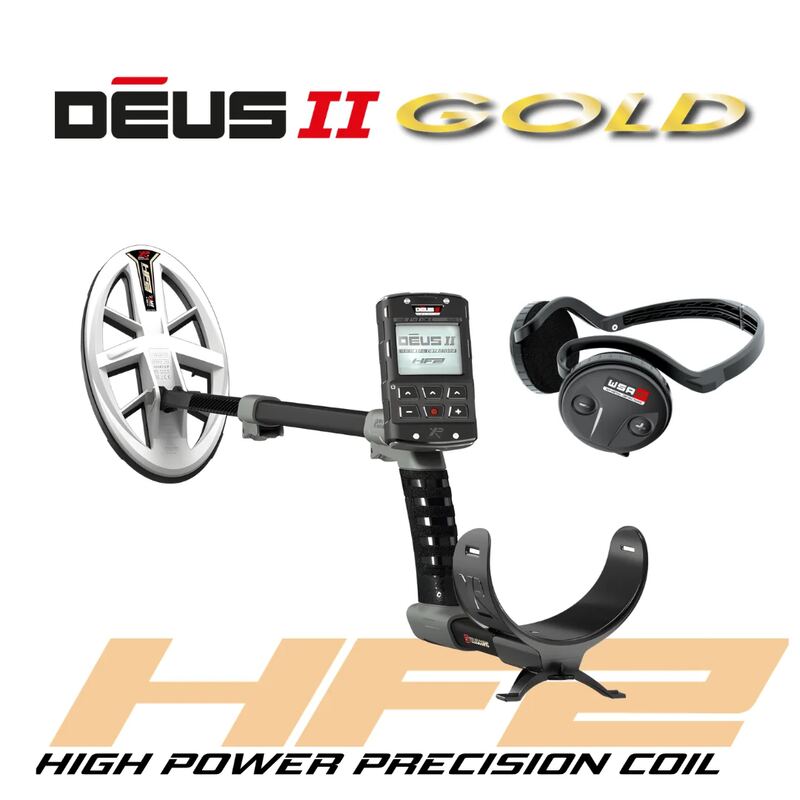 XP Deus II Gold + HF2 and WSA ST